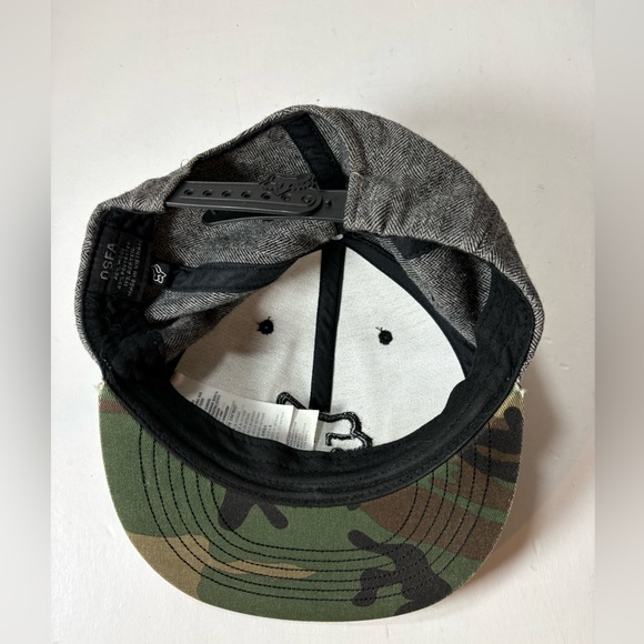 Fox Racing Herringbone Snapback hat - Picture 4 of 8